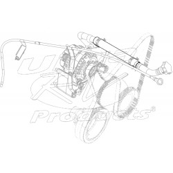 12558125  -  Hose - Oil Filler Tube